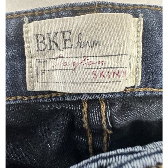 BKE Payton Ankle Skinny Jeans Women Size 29R Blue Dark Wash Denim - Picture 2 of 9
